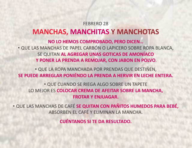 Manchas,Manchitas y Manchotas
